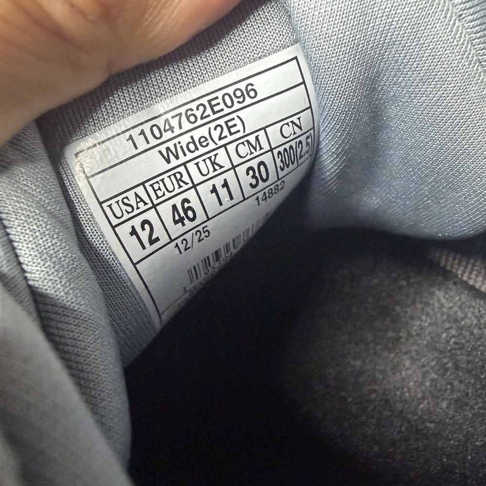 Brooks Glycerin 23 Shoes Mens Size 12 2E (EE) Wide Gray Sneakers 1104762E096 New - Picture 7 of 7